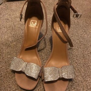 Material Girl Bow Heels